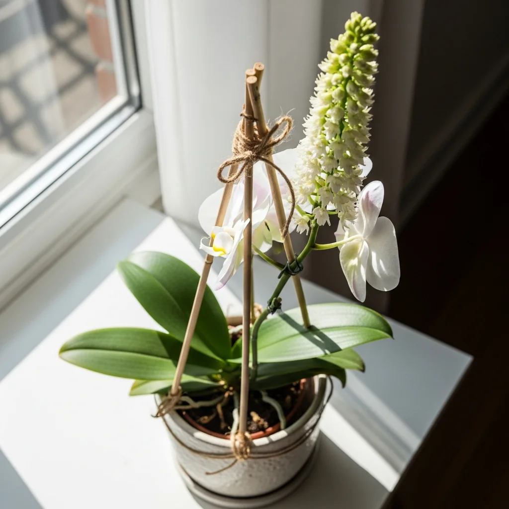 Bamboo Stake Arrangements
