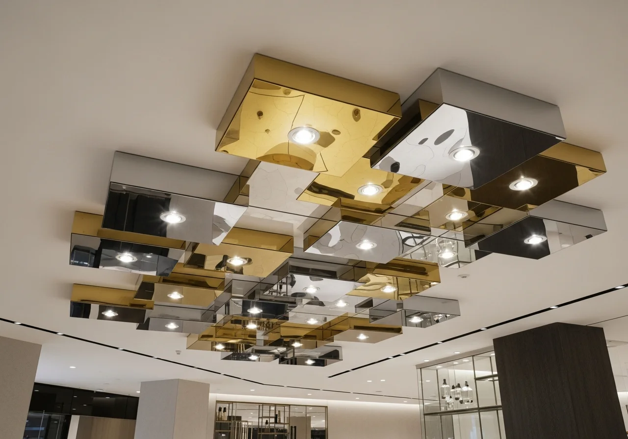Reflective Ceiling Accents