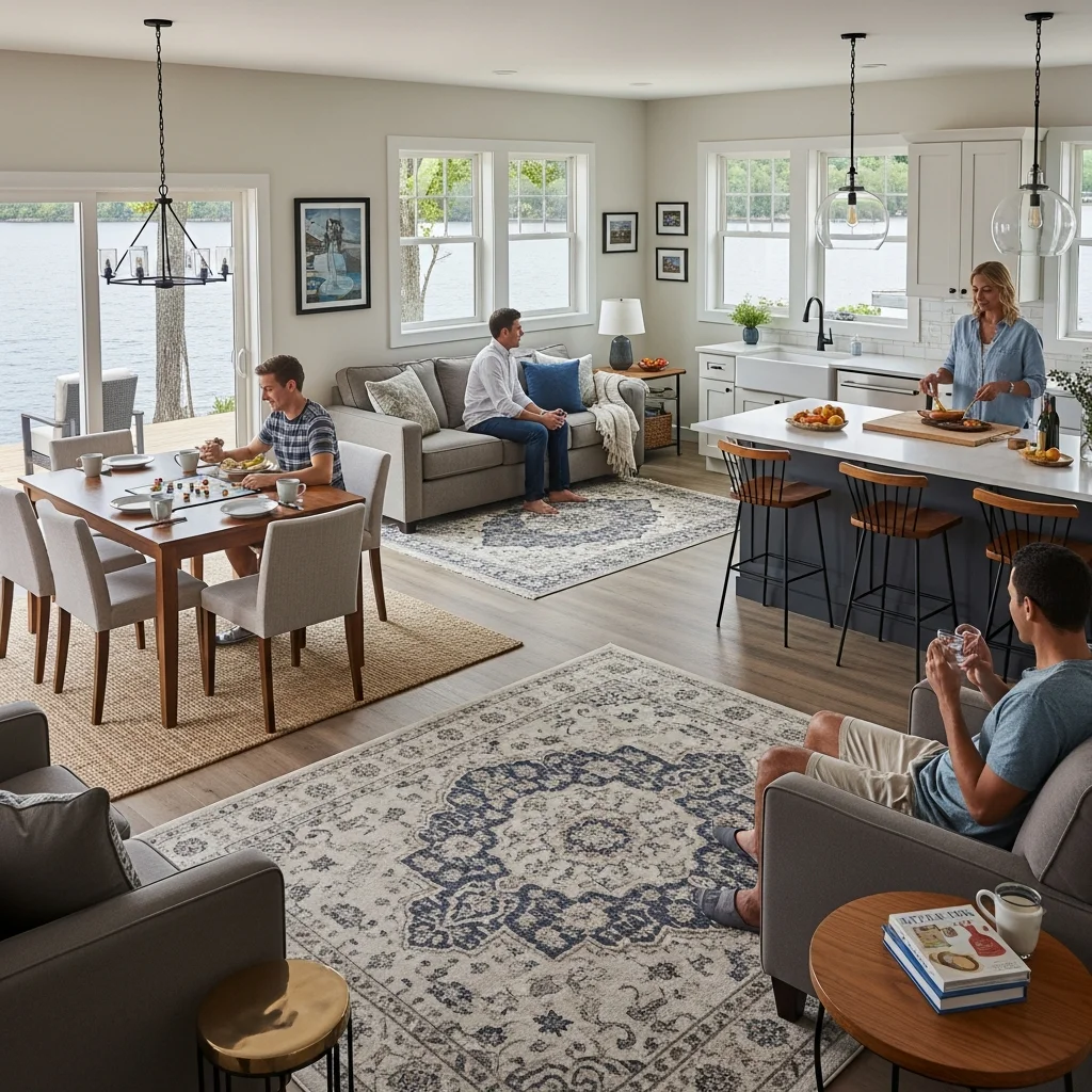 15+ Cozy Cottage Small Lake House Ideas