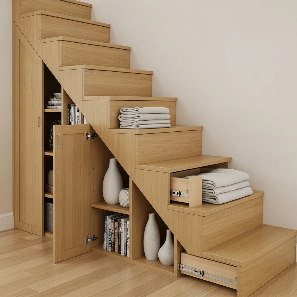 8+ Creative Attic Ladder Ideas for Your Home.229Z (2)