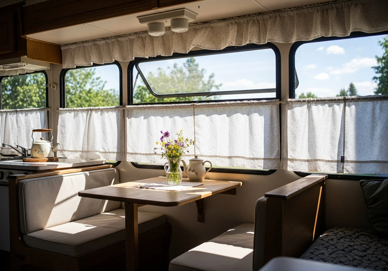 Cafe Style Half Curtains