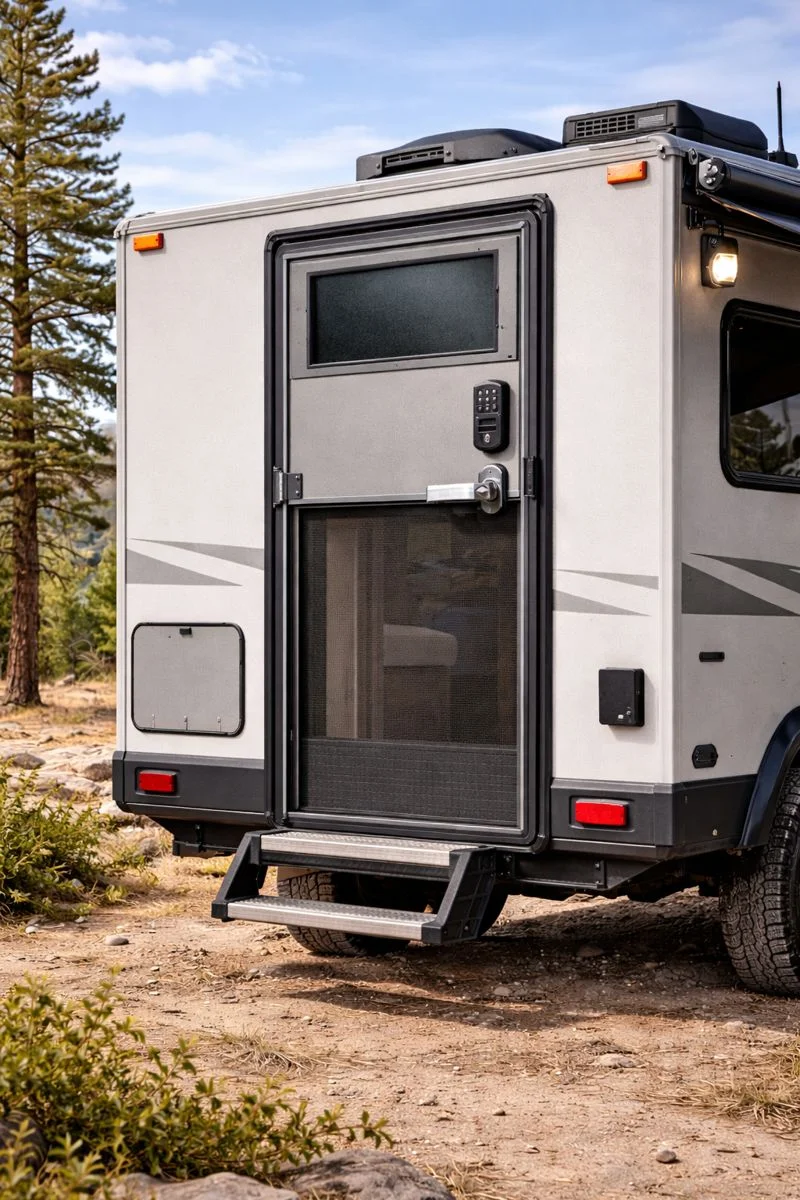 Convertible Screen and Solid Door