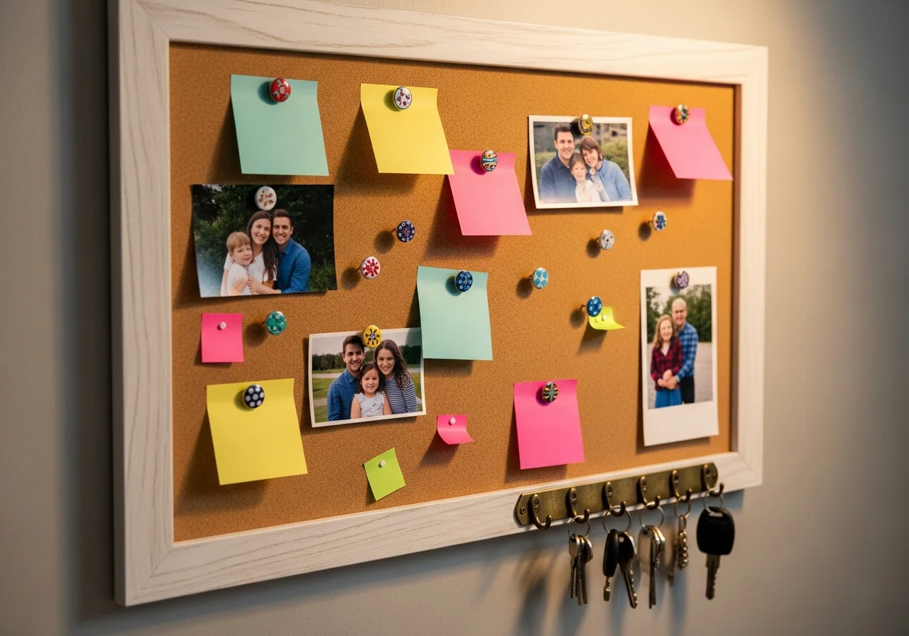Cork Board Key Station