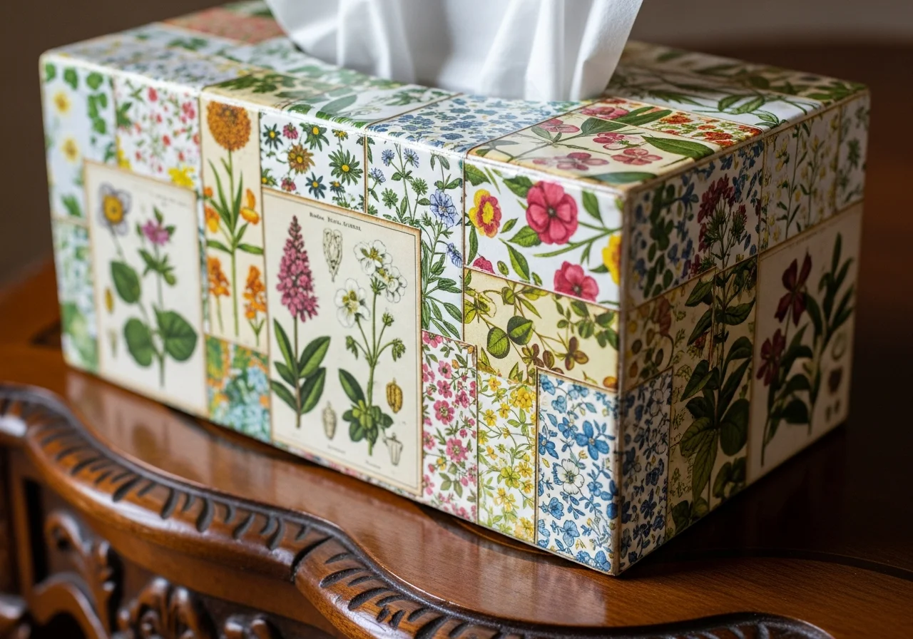 Decoupage Decorated Box