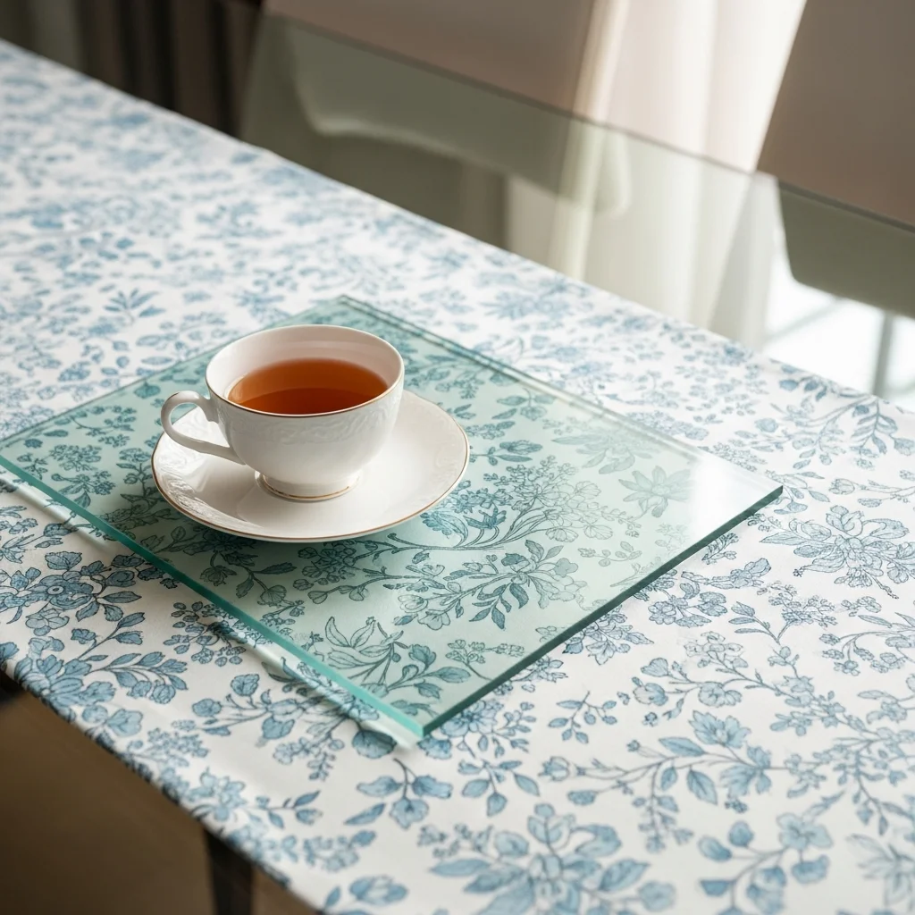 Fabric-Covered Glass Protection