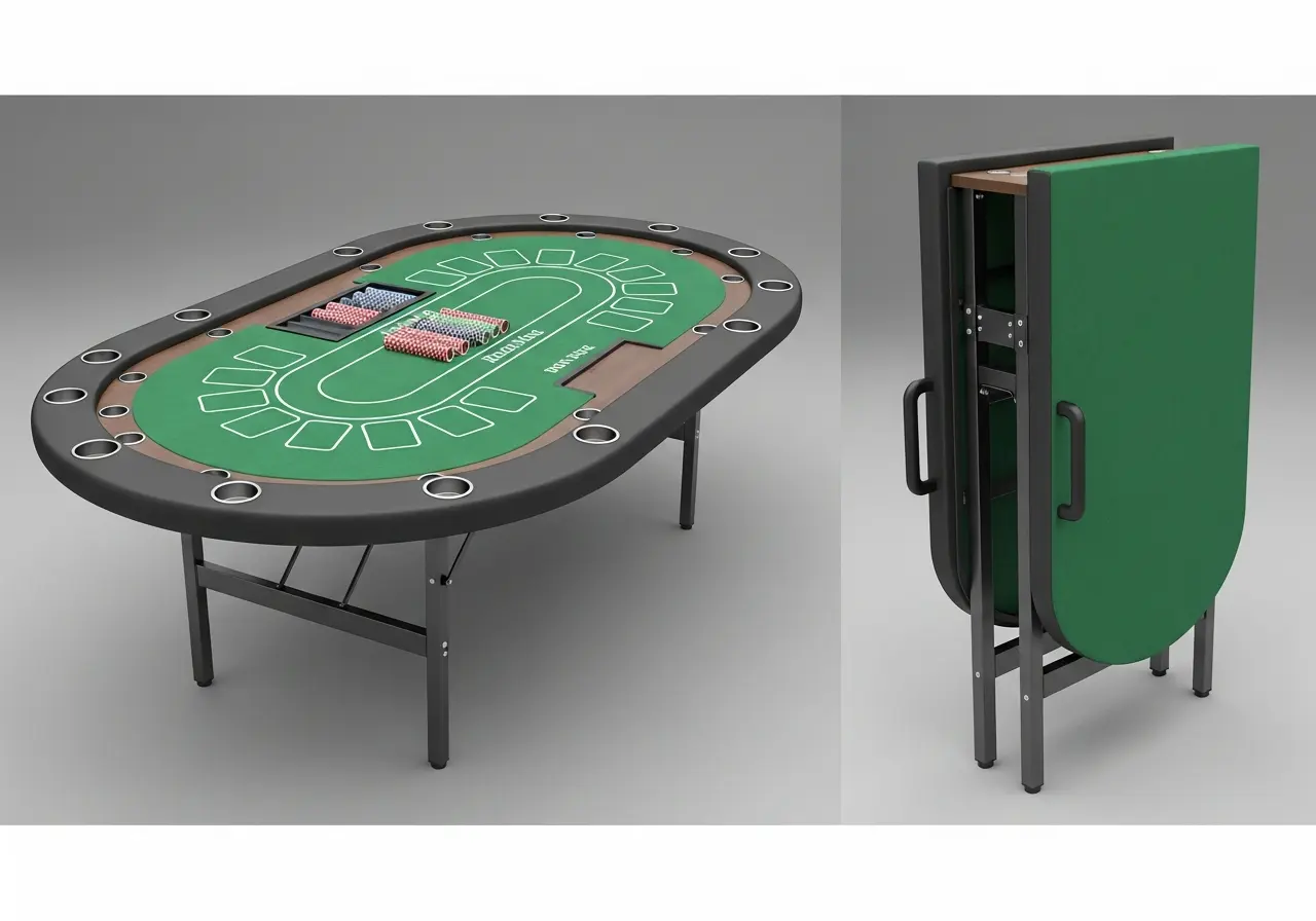 Folding Tournament Style Table