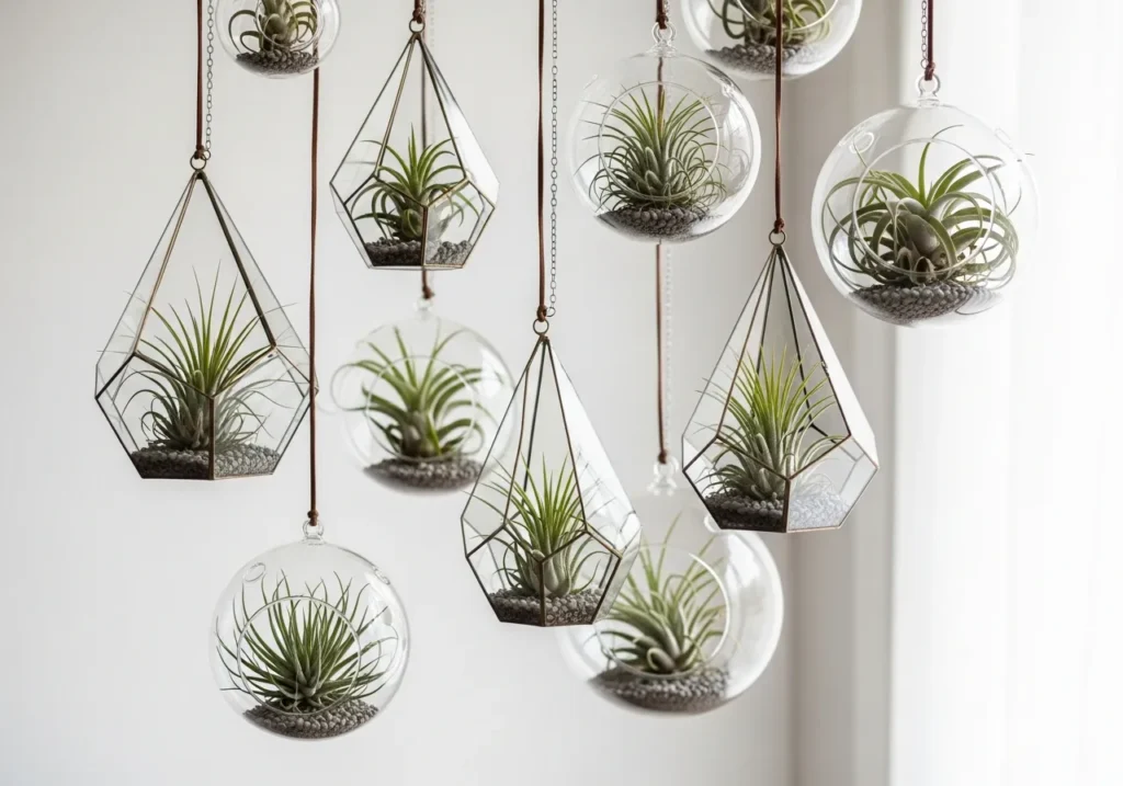Hanging Air Plant Bottles