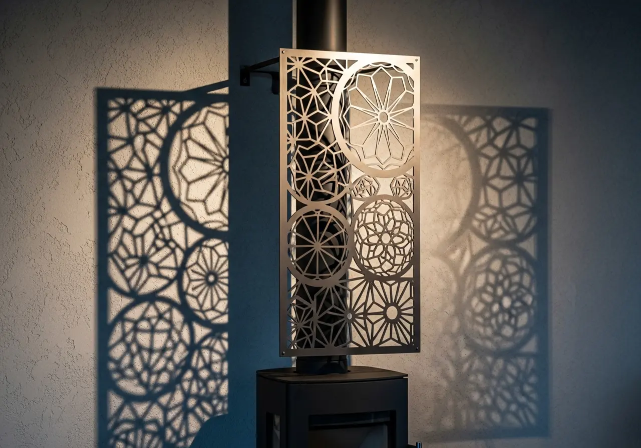 Heat Shield Covers with Artistic Designs