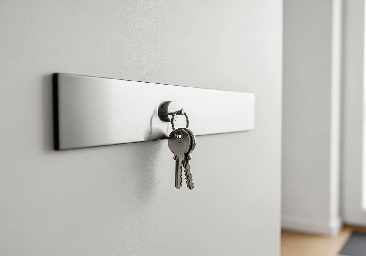 Minimalist Magnetic Key Holder