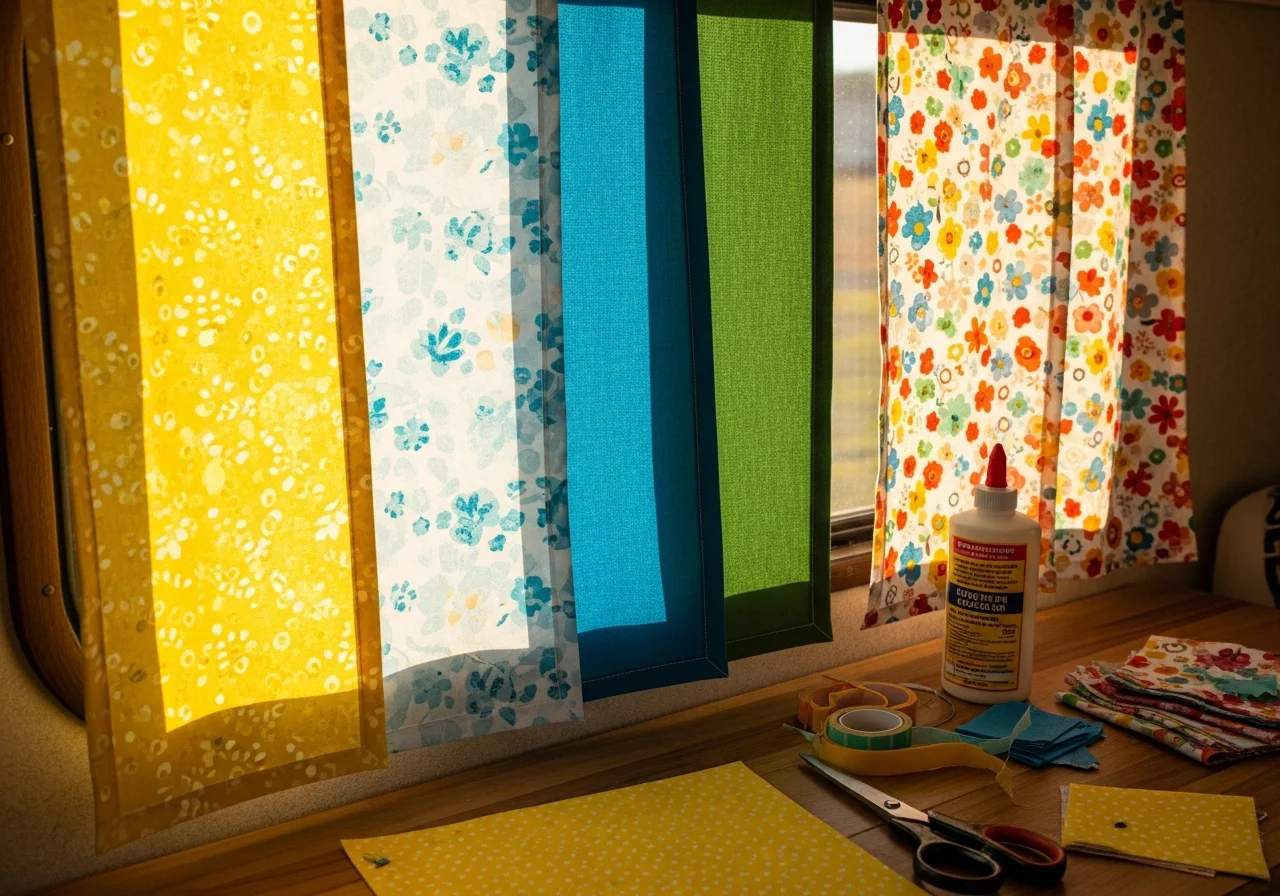 No Sew Fabric Panel Solution