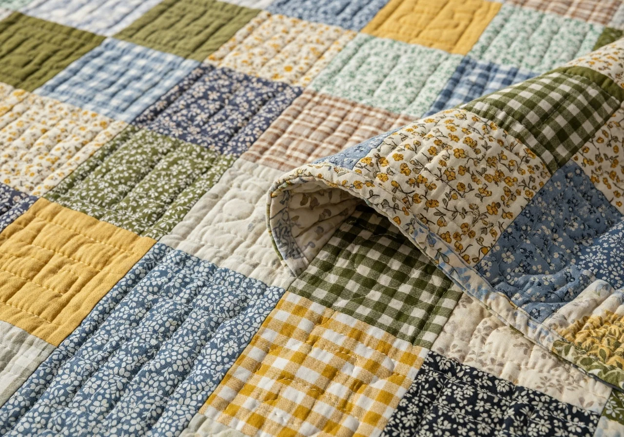 Patchwork and Quilted Textures