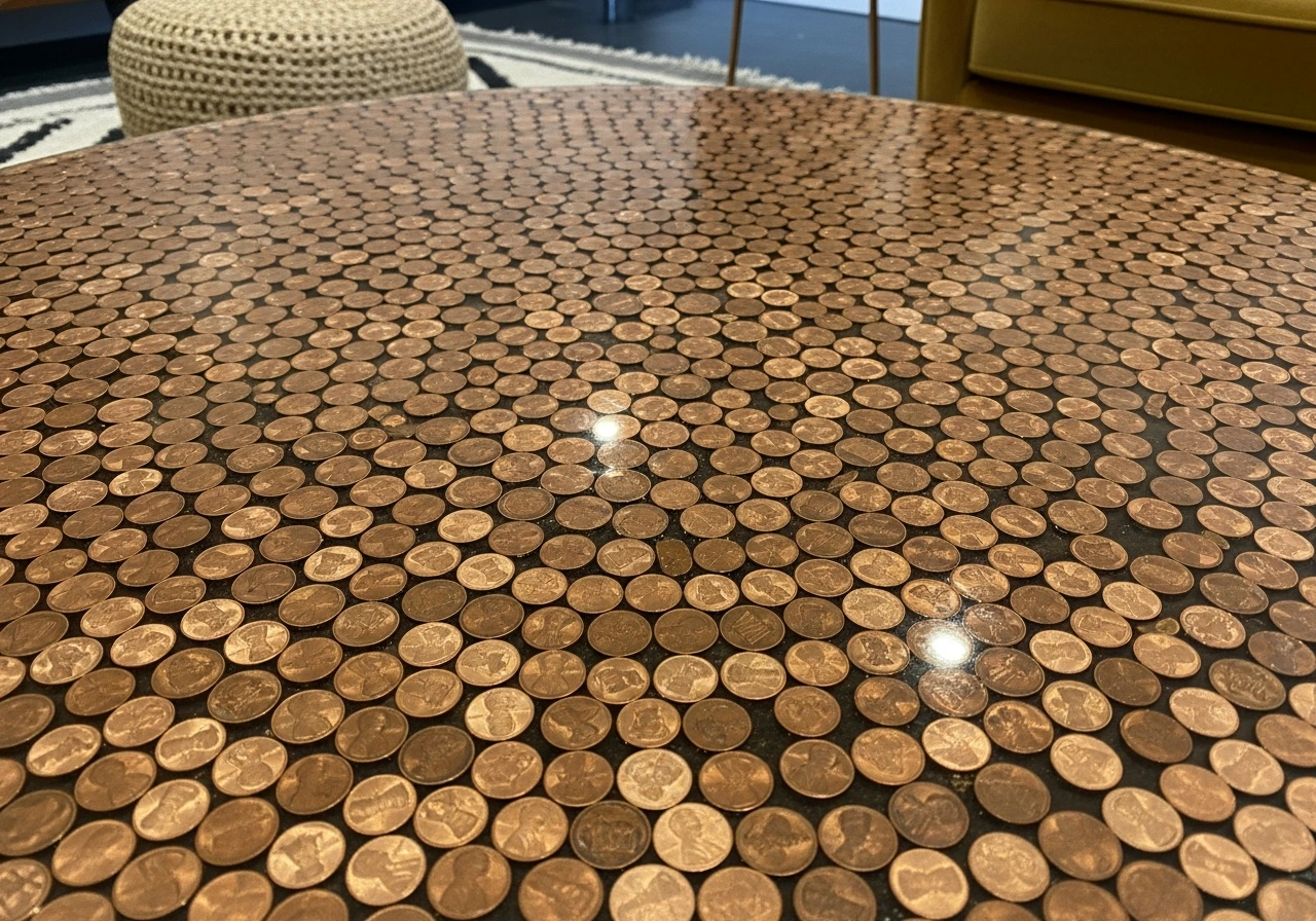 Penny Table Top Creation
