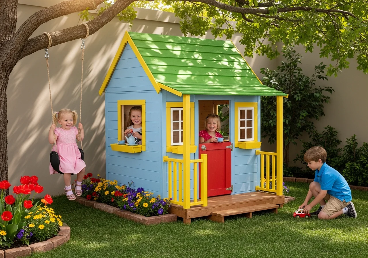 Playhouse and Fort Structures