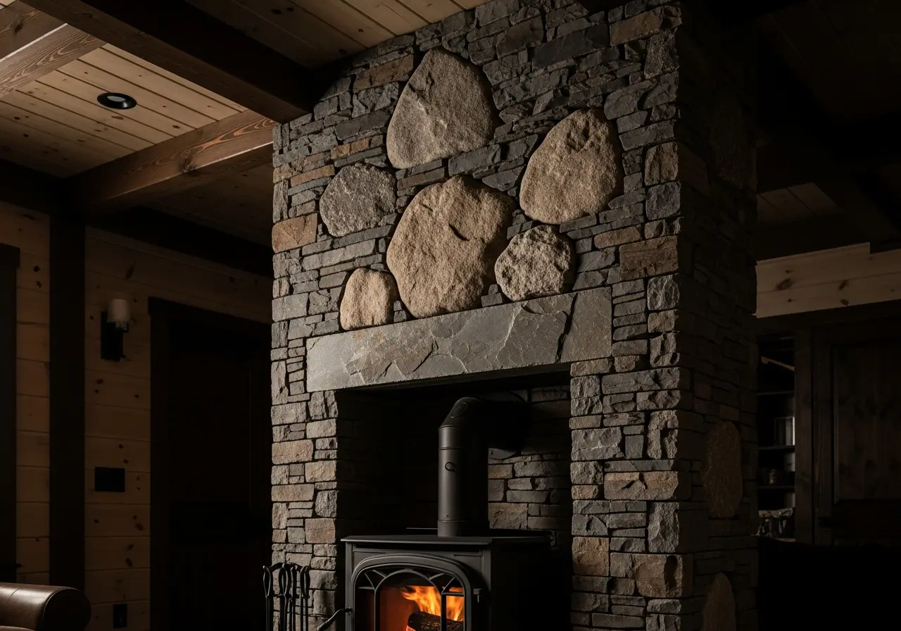 Rustic Stone Surround
