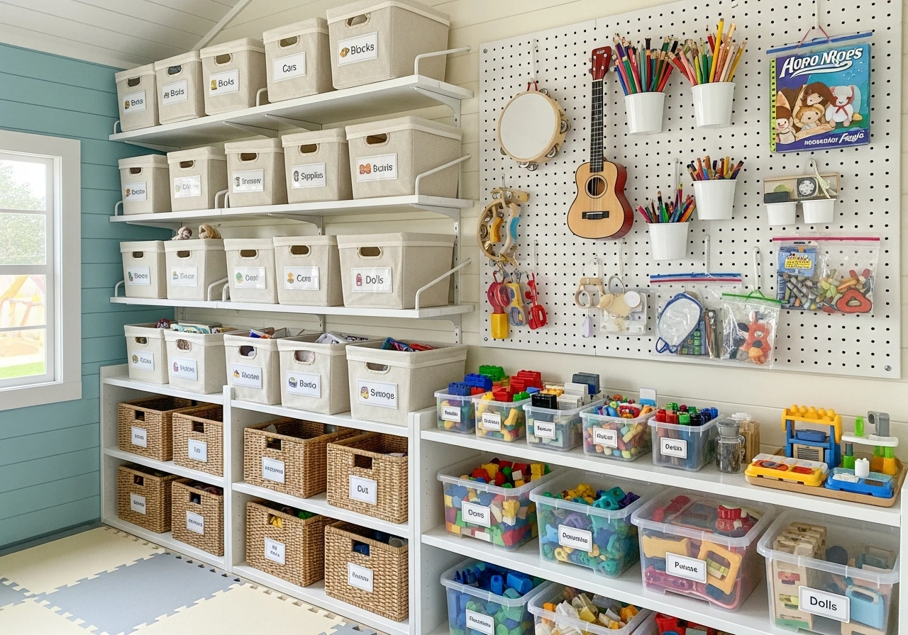 Storage Solutions and Organizational Tools