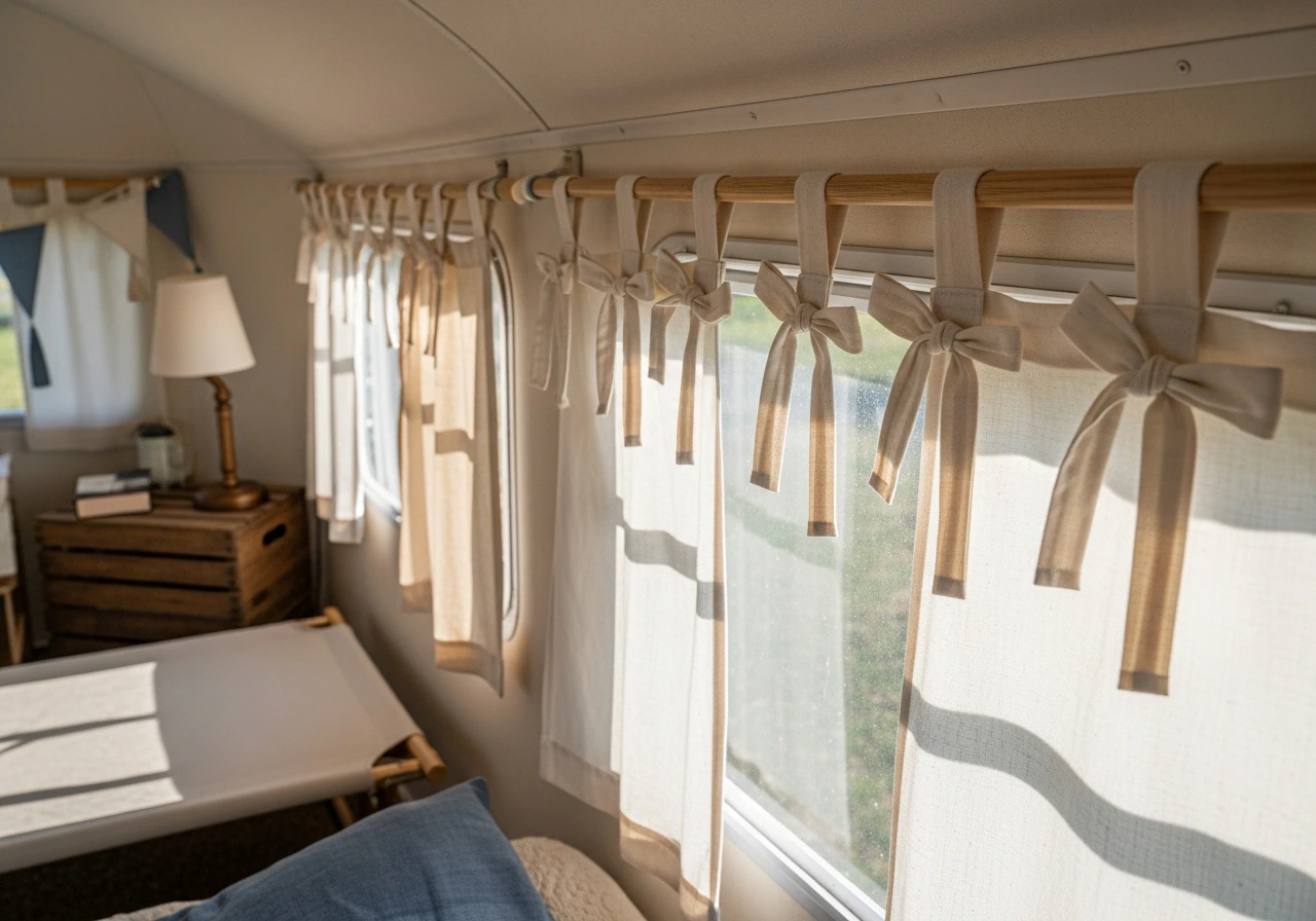 Tab Top and Tie Top Curtains