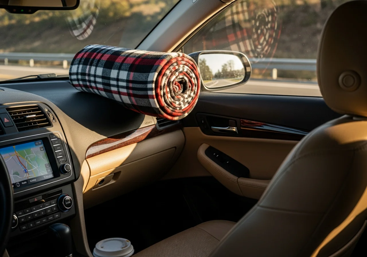 The Compact Car Pillow