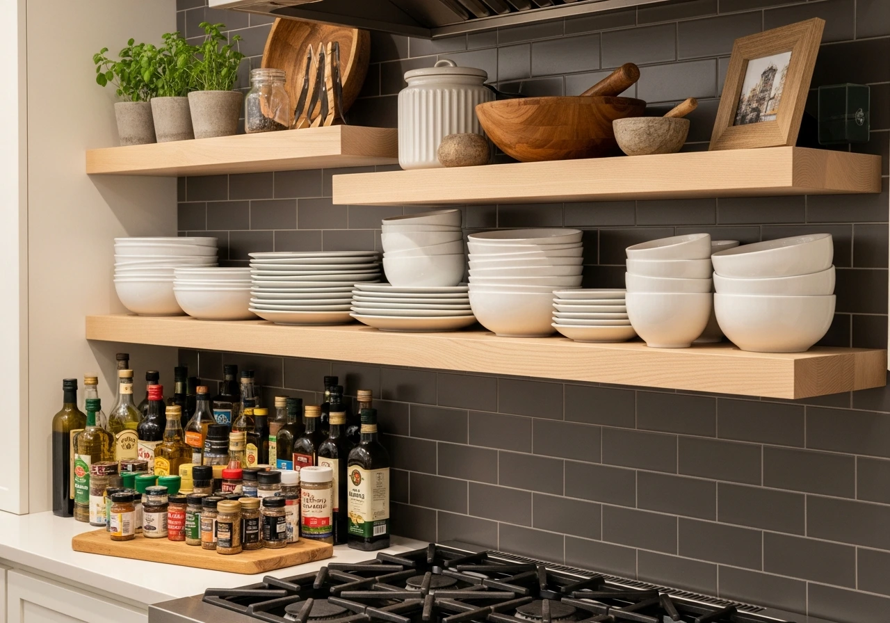 Tiered Shelf Arrangements for Maximum Storage