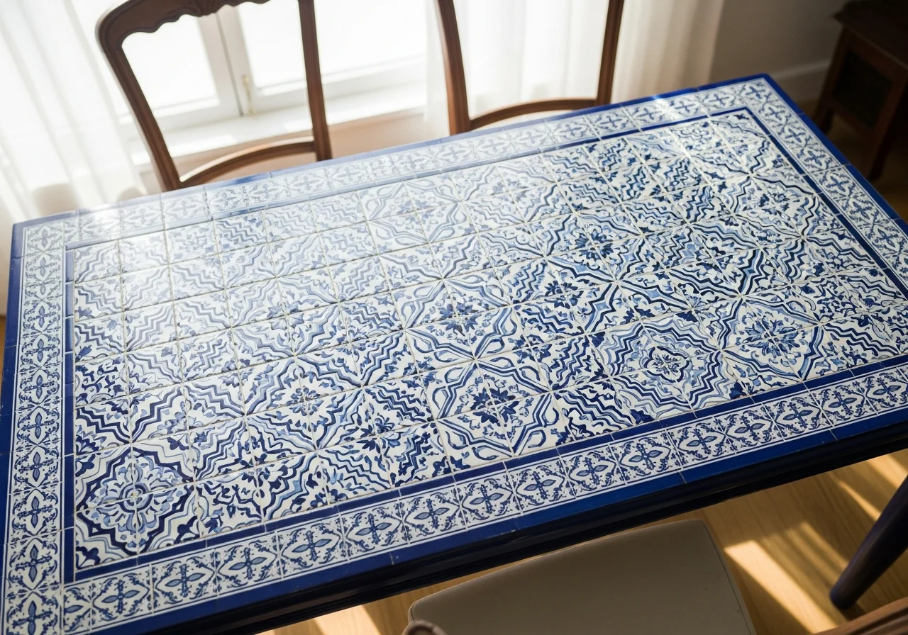 Tile Mosaic Tabletop