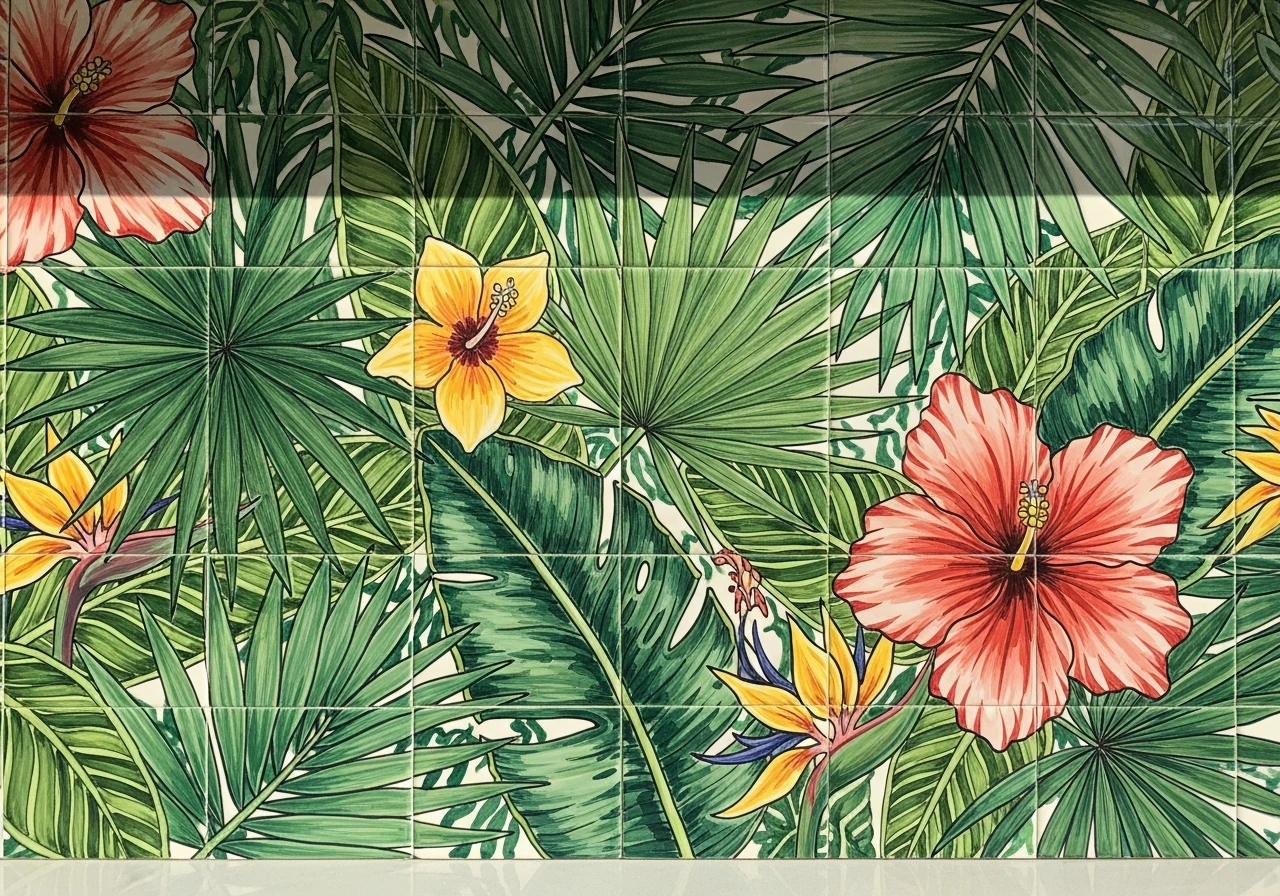 Tropical and Botanical Motifs