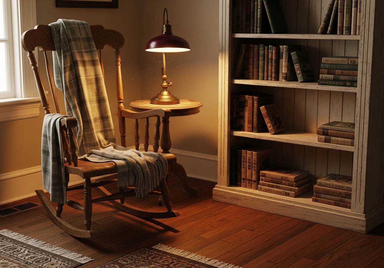 Vintage Reading Corner