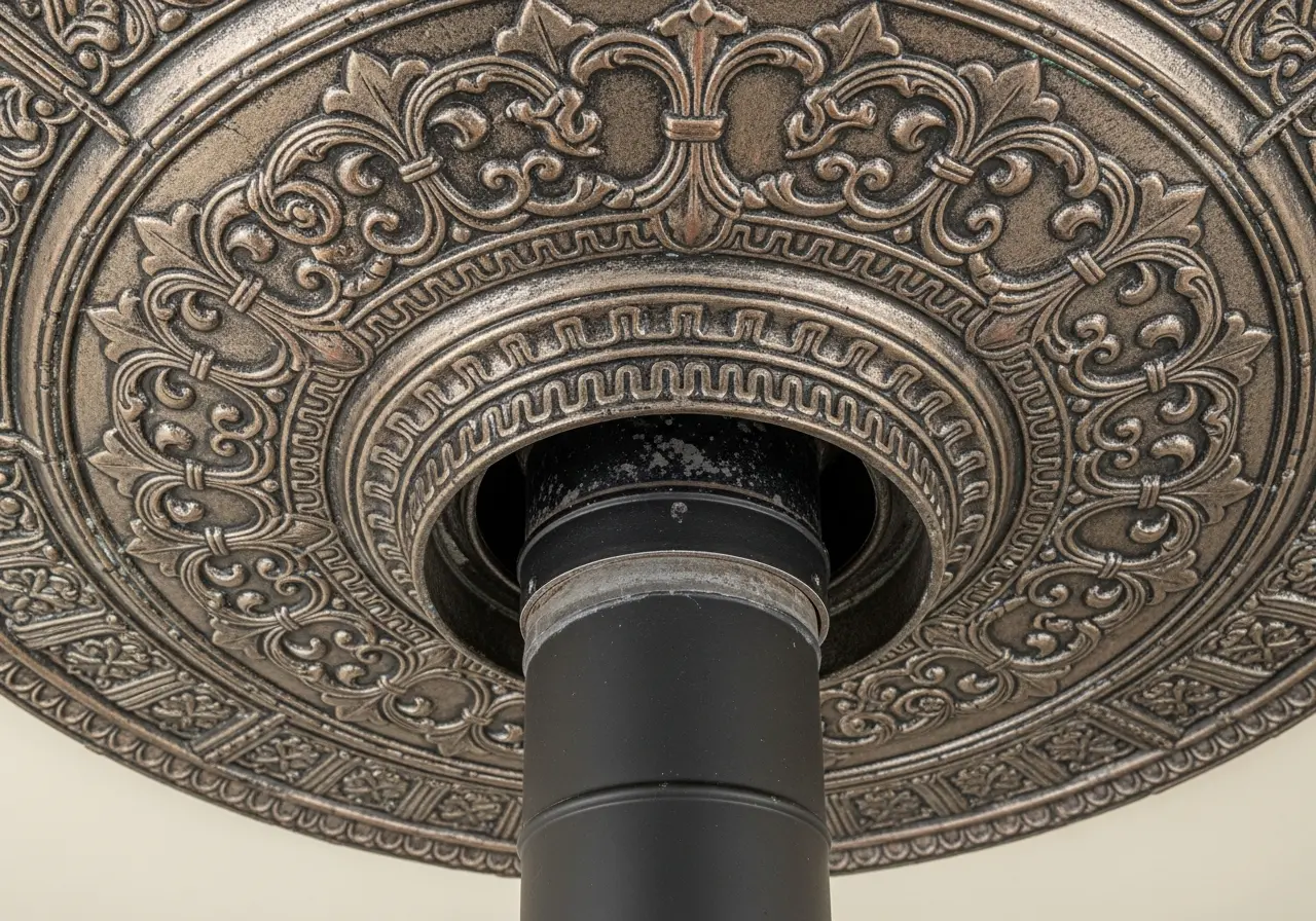 Vintage Style Pipe Collars and Medallions