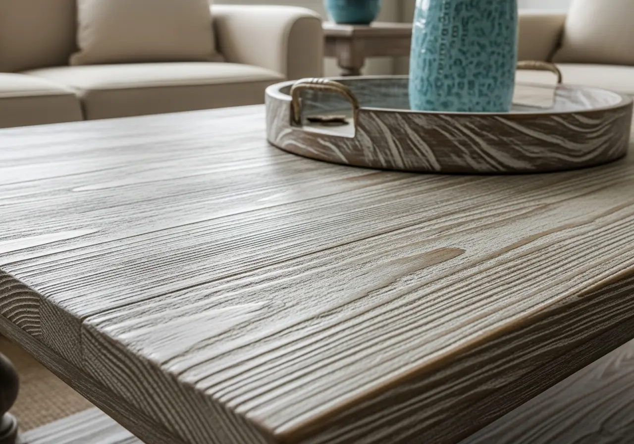 Weathered Wood Grain Technique