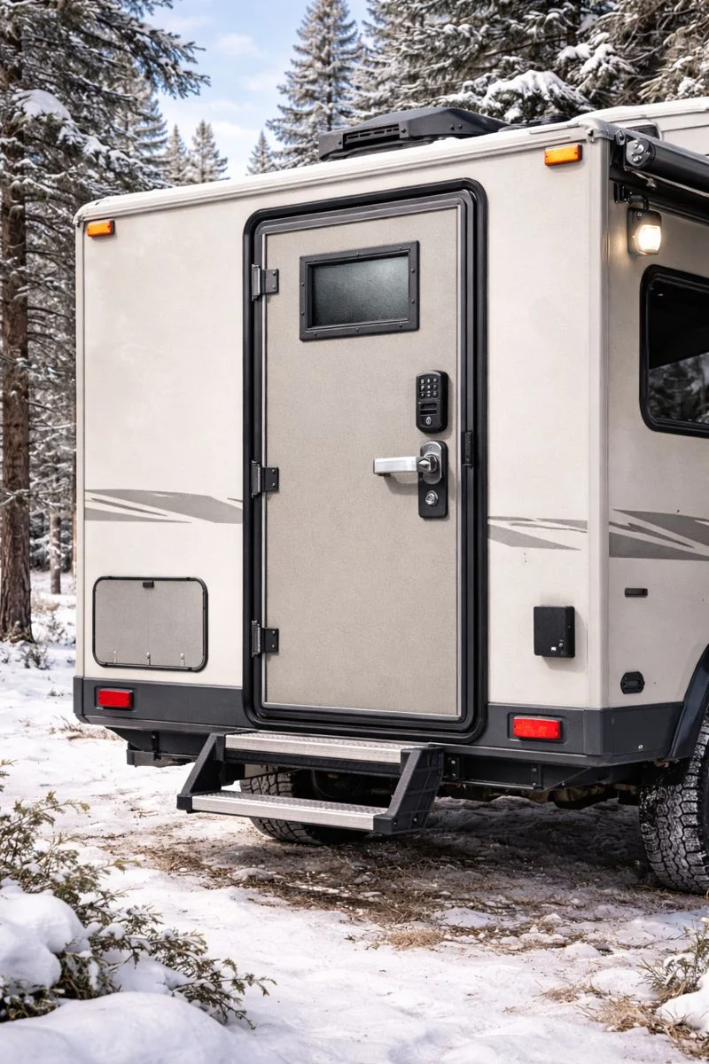 Weatherproofed Insulated Entry Door