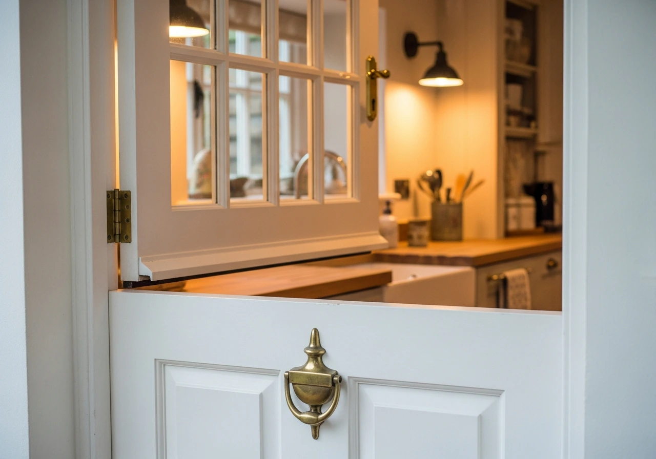 create drama with dutch door