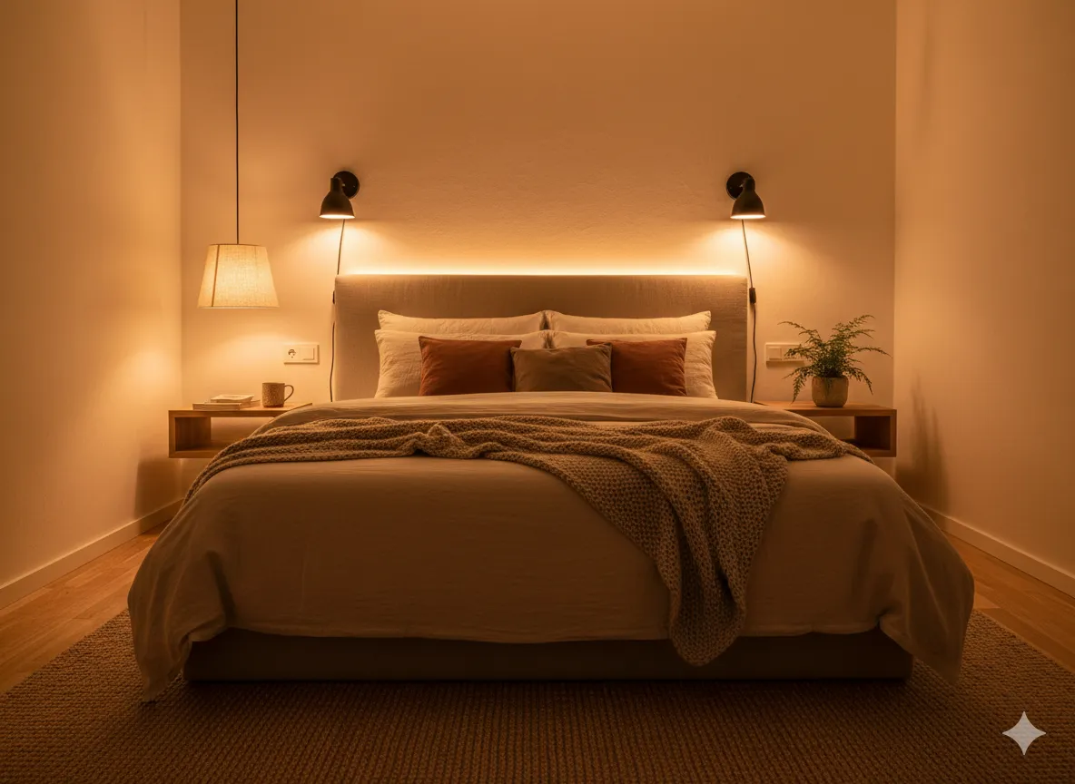 Bedroom Apartment Lighting Ideas Bedroom Apartment Lighting Ideas