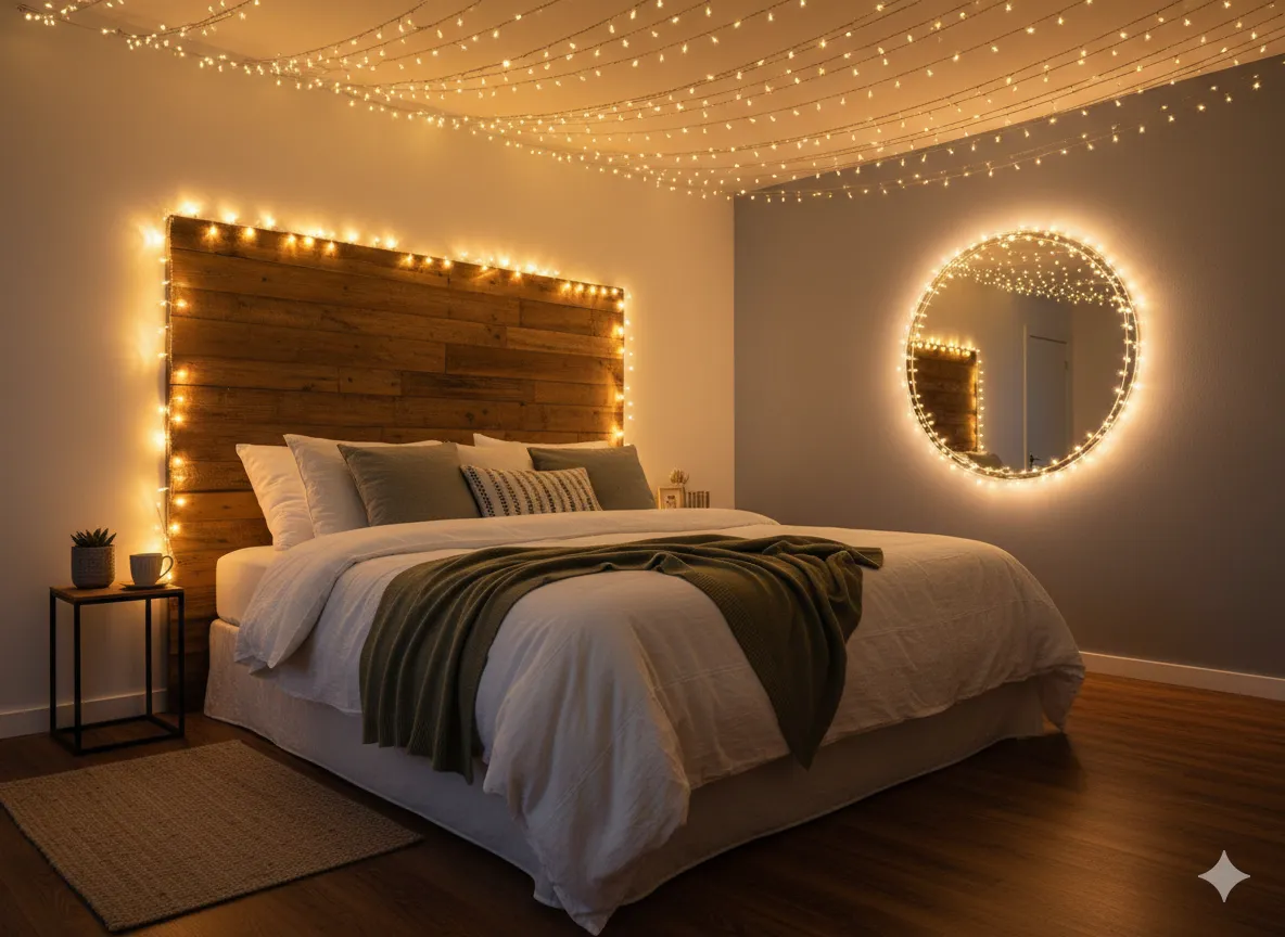 Bedroom String Light Ideas That Transform Your Personal Space Bedroom String Light Ideas That Transform Your Personal Space