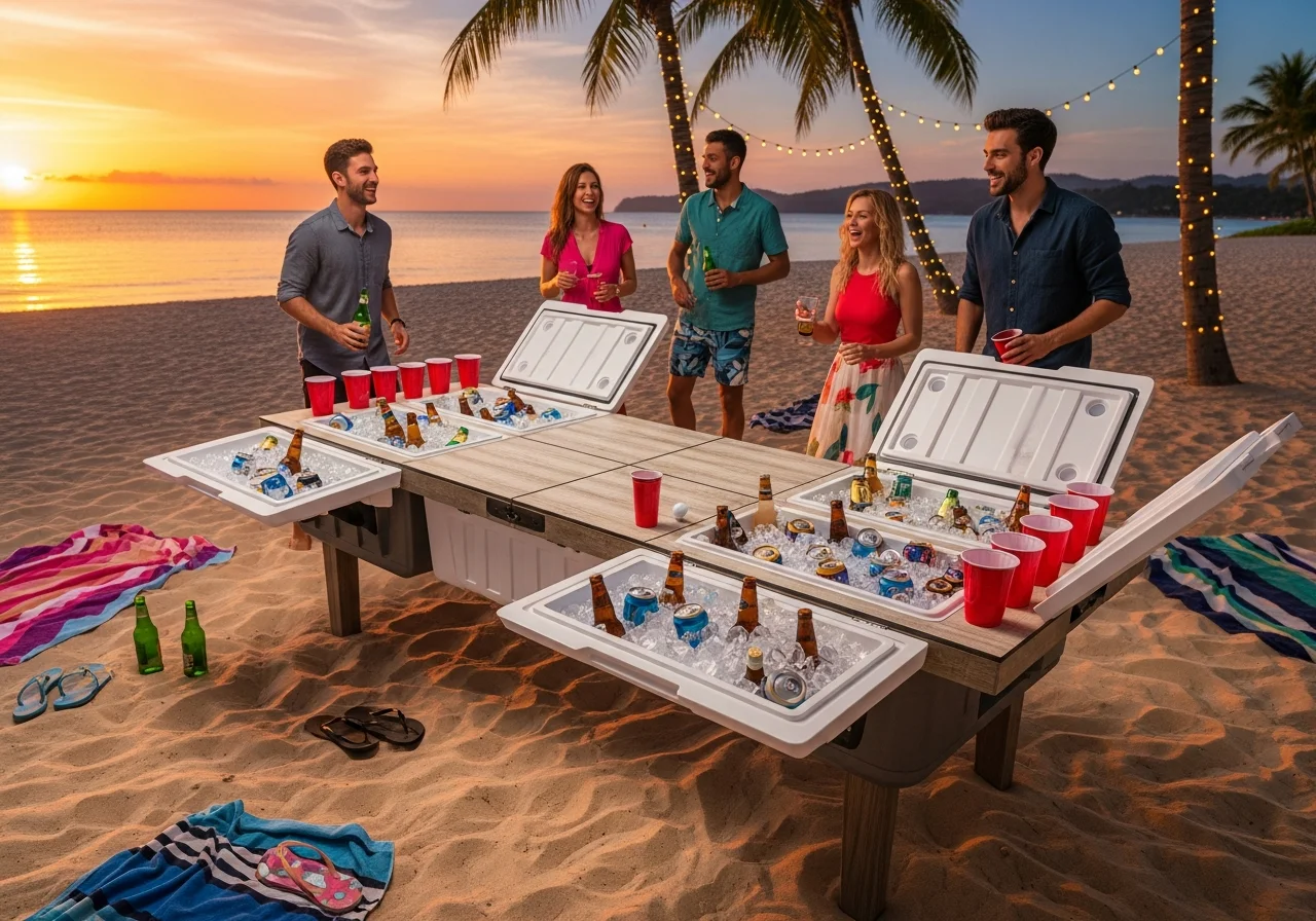 Built In Cooler Compartments