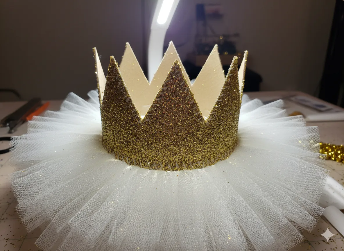 Cardboard Tube Crown Centerpiece Cardboard Tube Crown Centerpiece