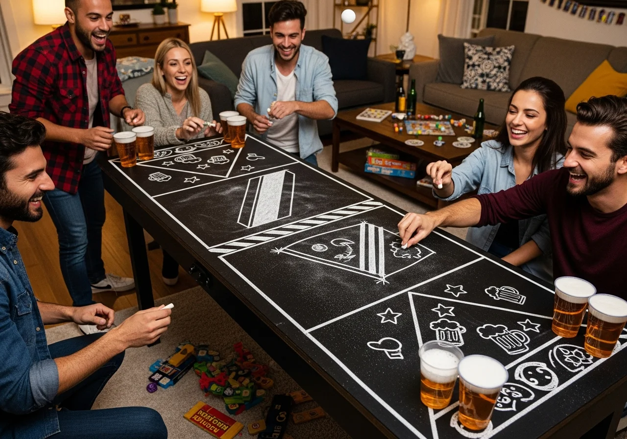Chalkboard Playing Field