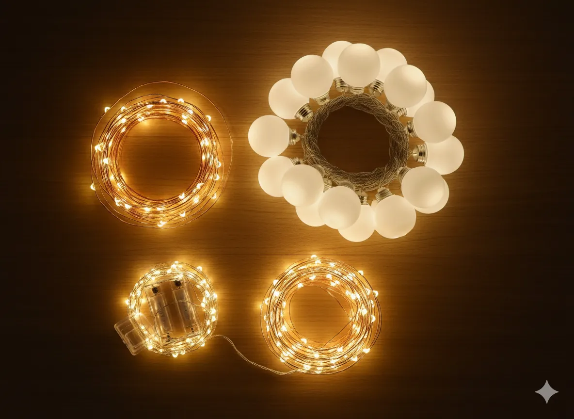 Choosing the Right String Lights for Indoor Use Choosing the Right String Lights for Indoor Use