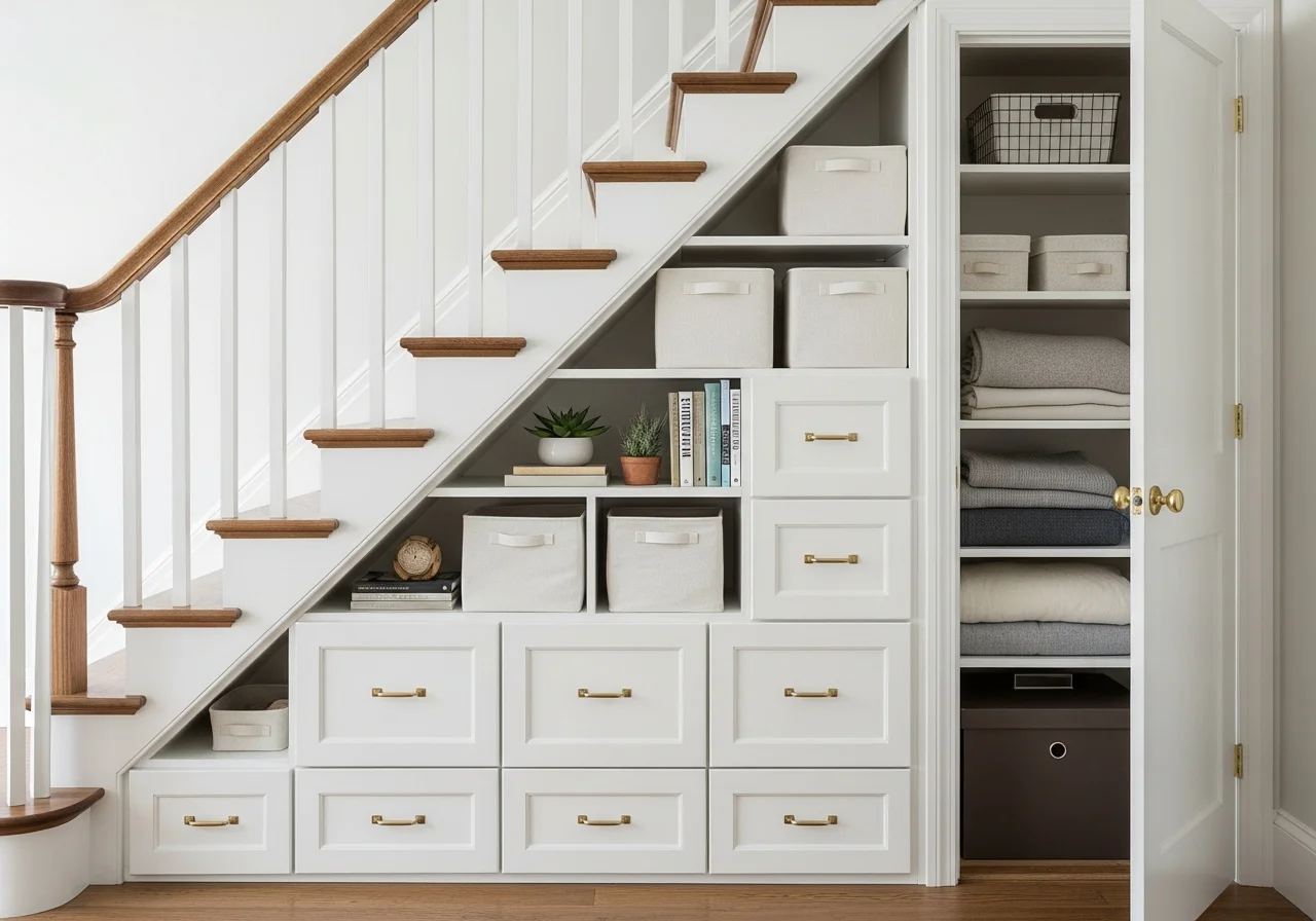 Maximize Under Stair Storage