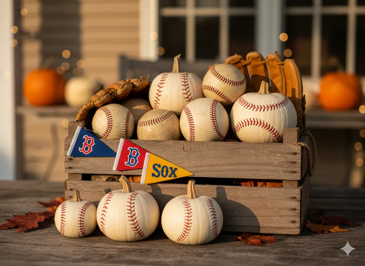 Mini Baseball Pumpkin Arrangements Mini Baseball Pumpkin Arrangements
