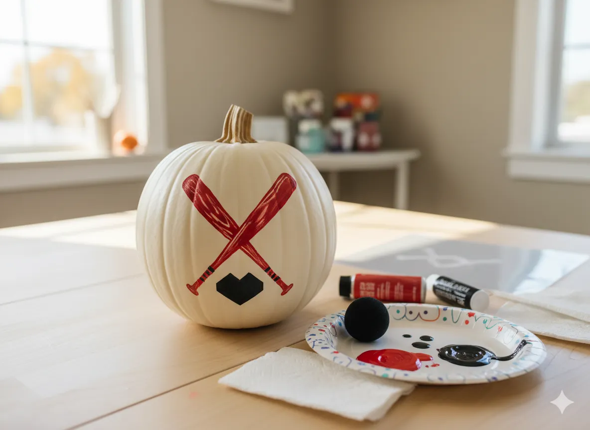 No Carve Baseball Stencil Method No Carve Baseball Stencil Method