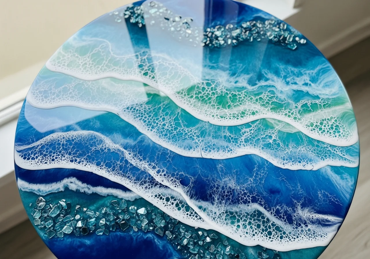Ocean Wave Table