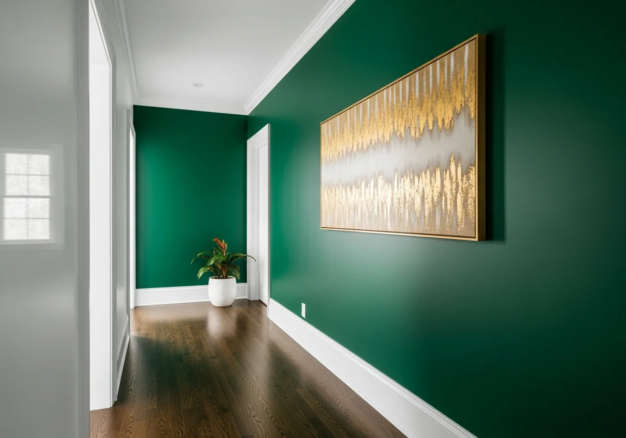 Paint with Bold Color or Create an Accent Wall