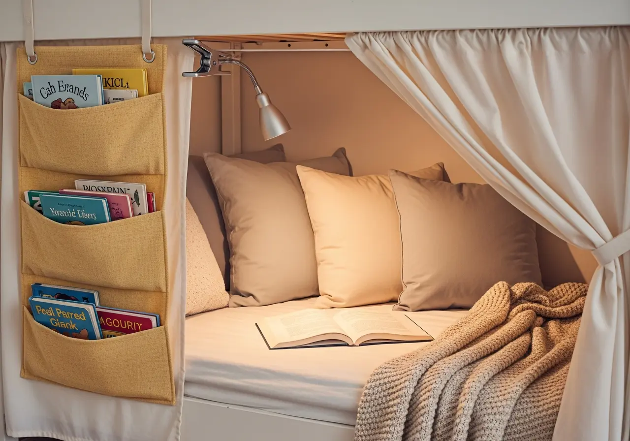 Reading Nook Fort Arrangement