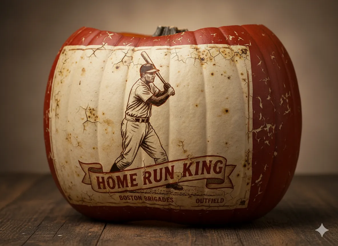 Vintage Baseball Card Style Vintage Baseball Card Style