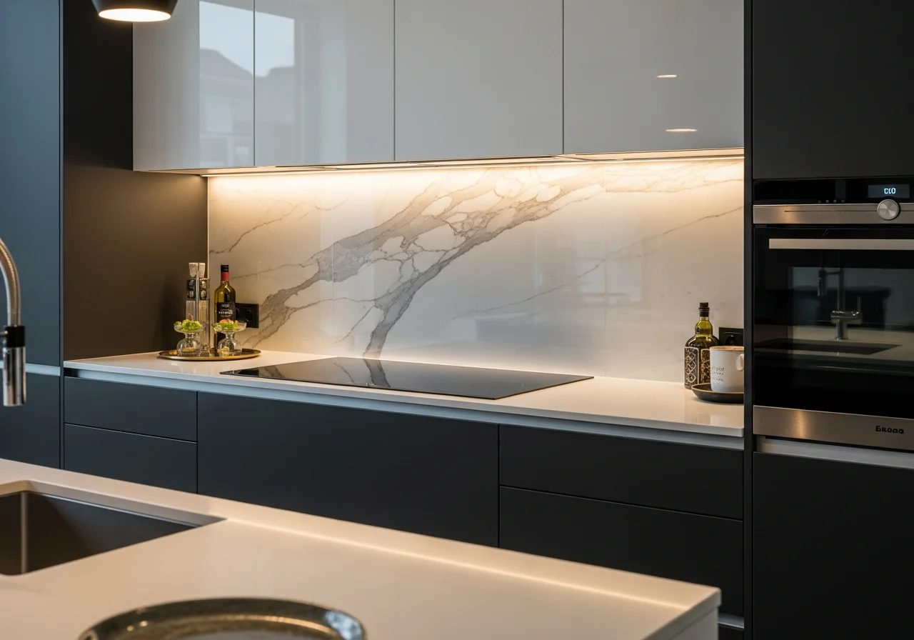 Vinyl Backsplash Panels