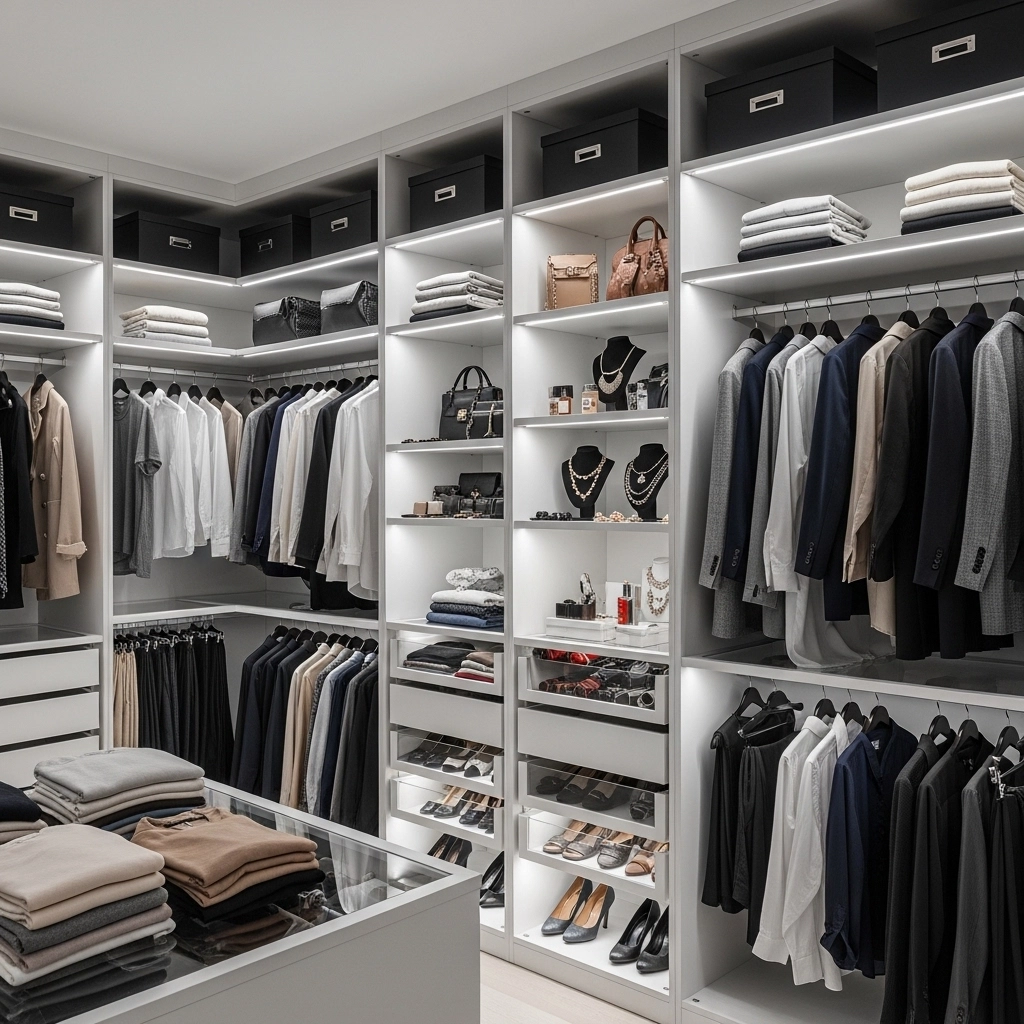 Add LED Strip Lights Inside Wardrobes