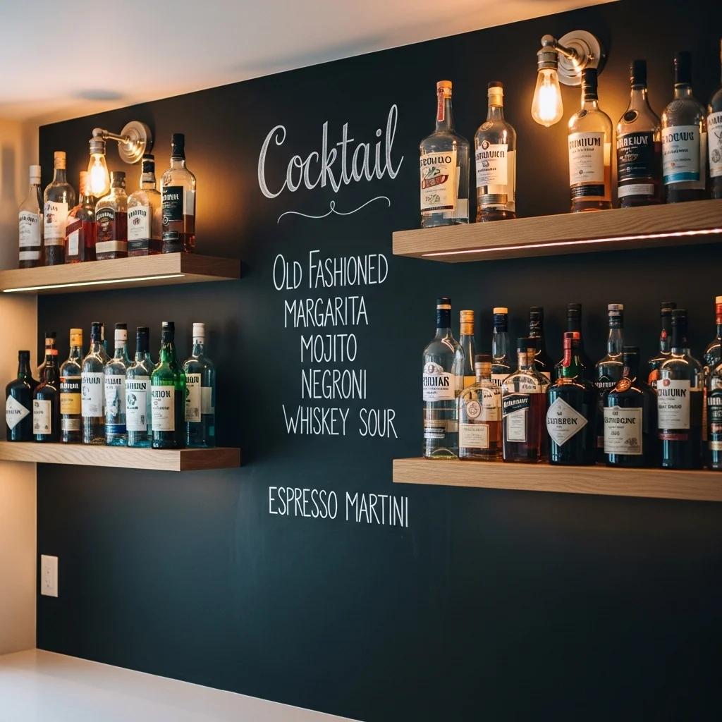 Add a Chalkboard Wall for a Playful Touch