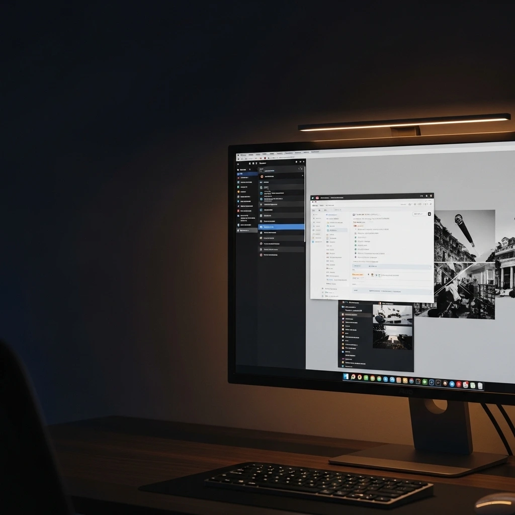 Backlight Your Computer Monitor