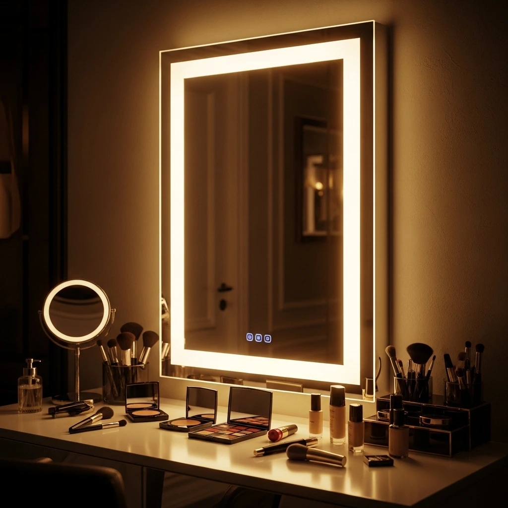 Backlight the Vanity for a Hollywood Style Effect