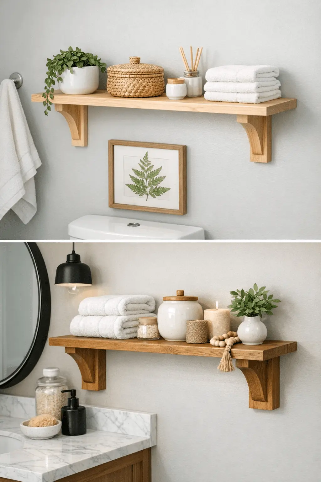 Bathroom Shelf Brackets
