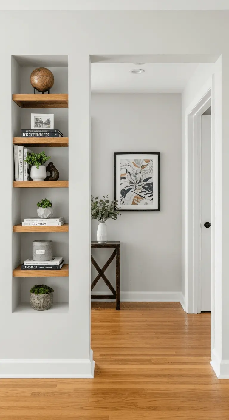 Built In Shelving Openings