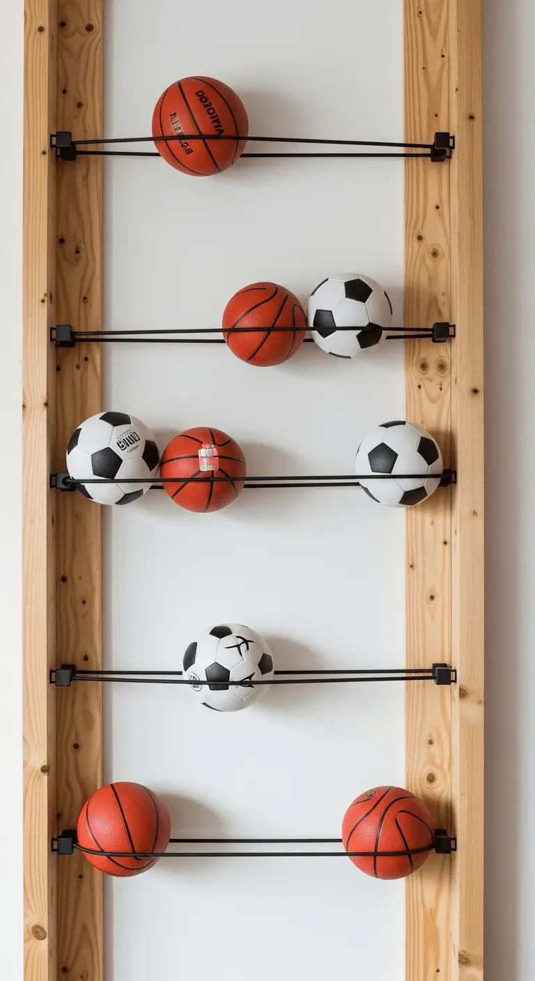 Bungee Cord Ball Storage